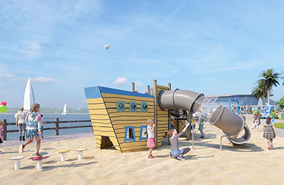 桂山島沙灘樂園煥新記：激活沙灘動態生命力丨牧童文旅